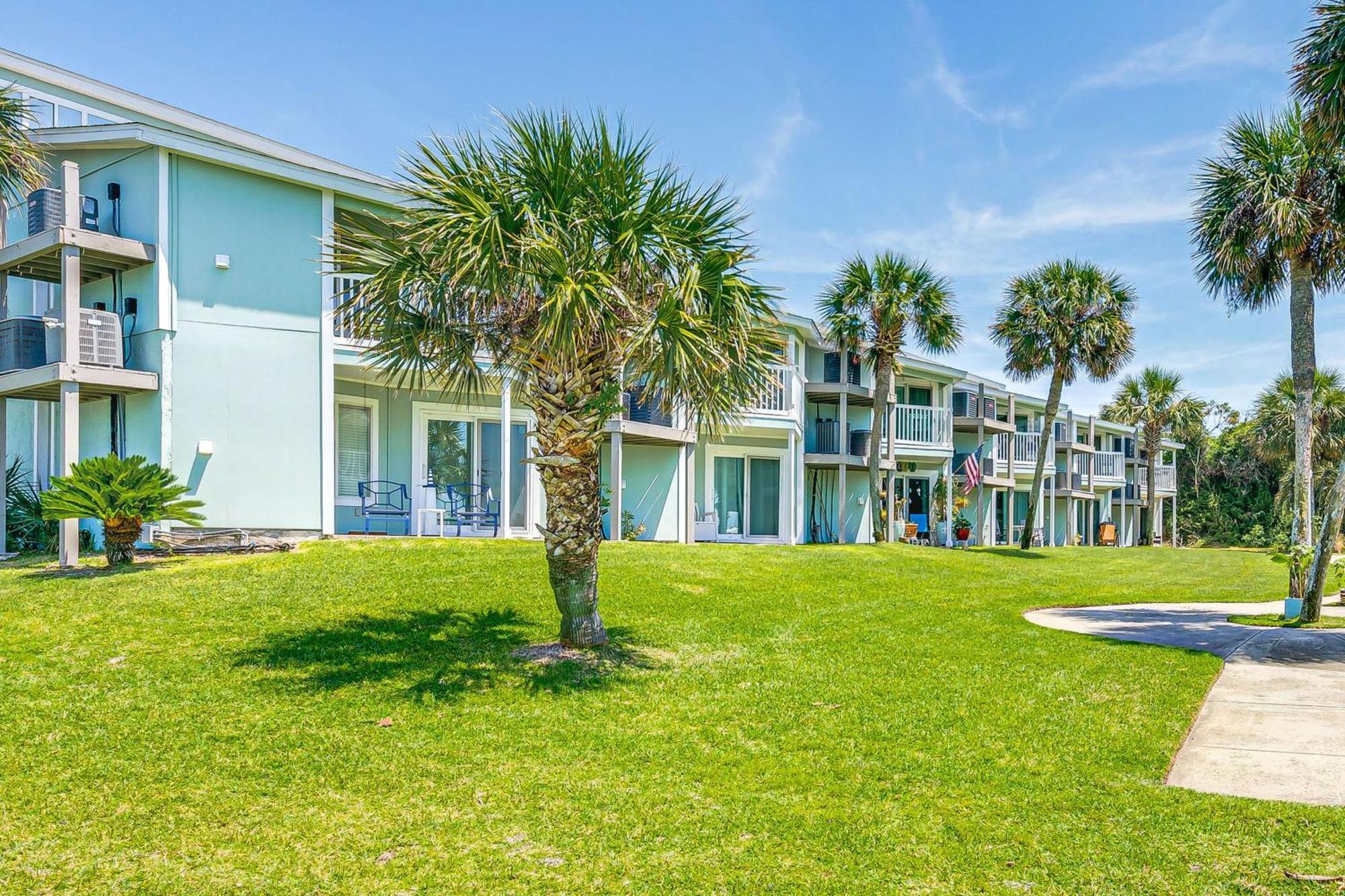 Eco-Bungalow Condo Pensacola Beach Access! 외부 사진